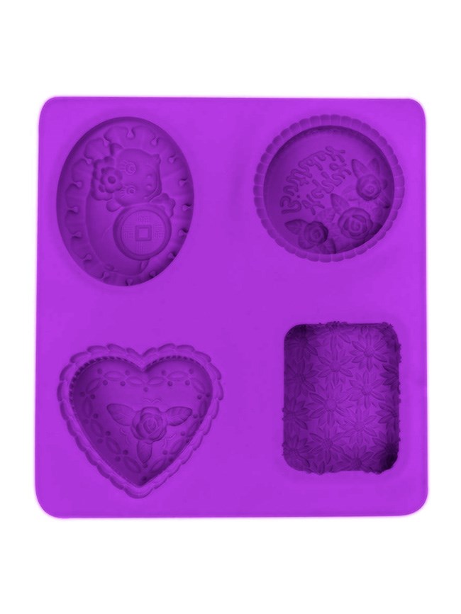 Adorned Shapes Mold - 3