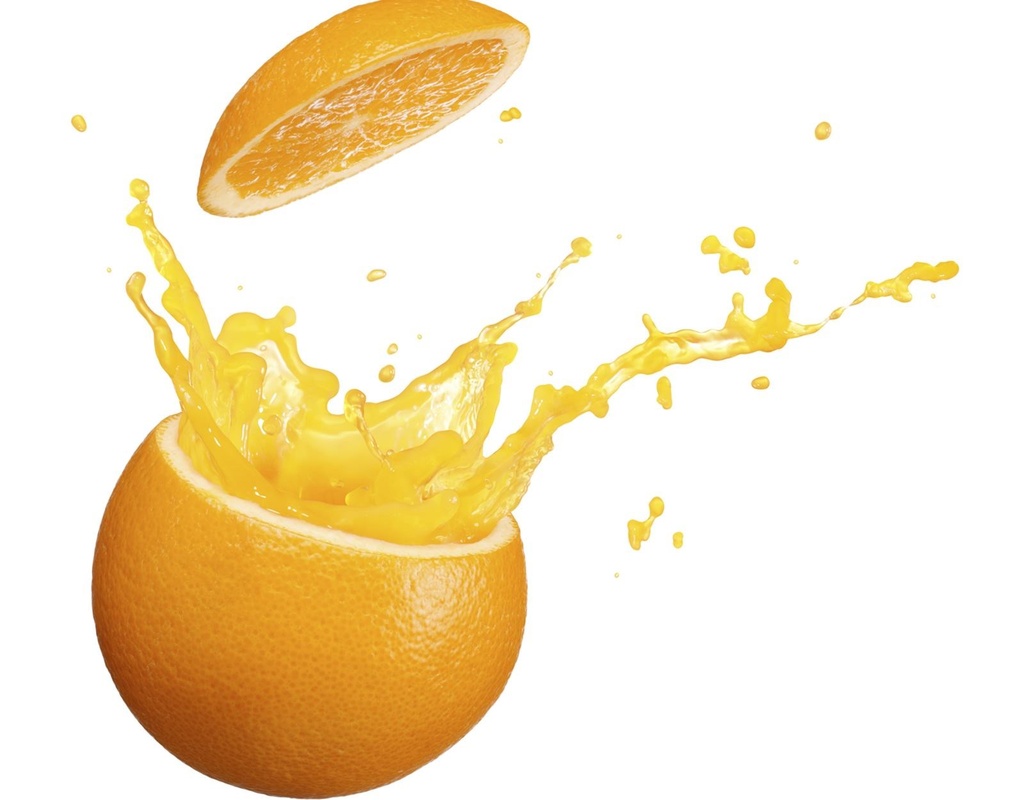 Concentrated orange fragrance oil